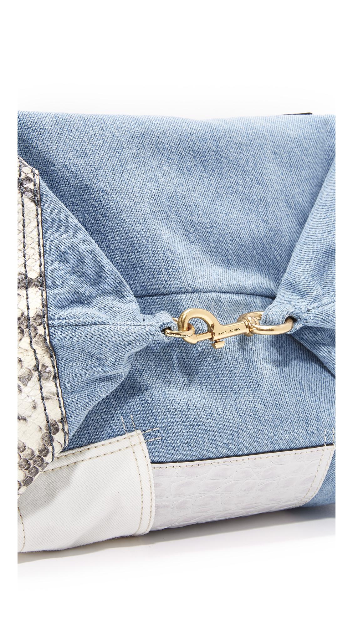 marc jacobs mini tote bag denim